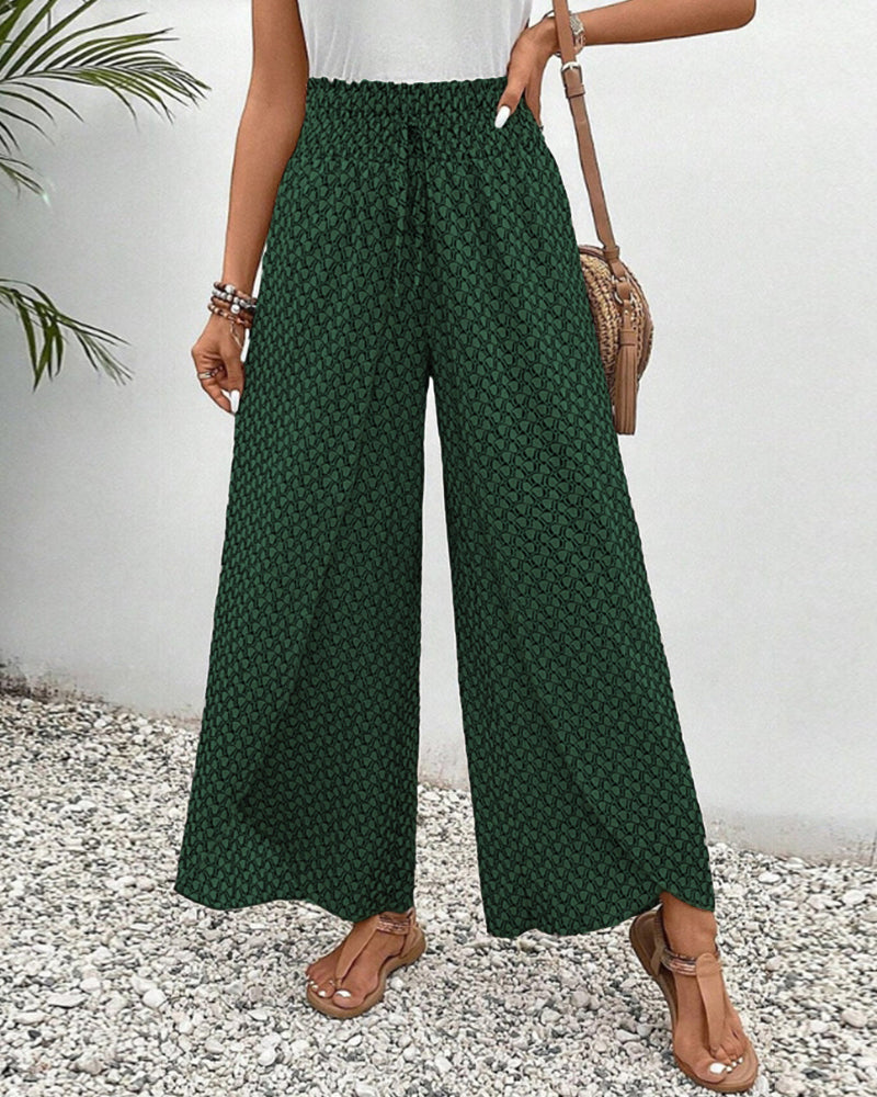 Sapphira | Pantalon femme avec imprimé géométrique