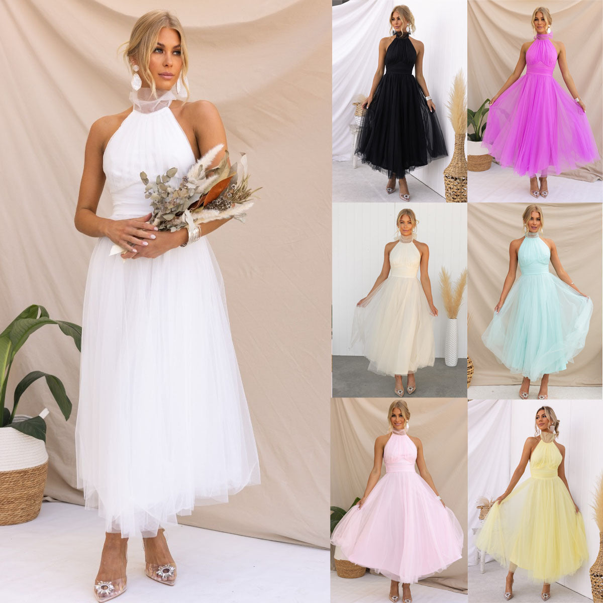 Kinsley | Robe élégante de printemps-été