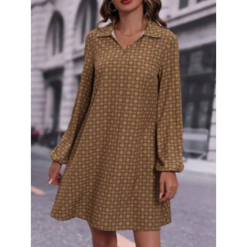 Hazel | Long Sleeve Printed Robe