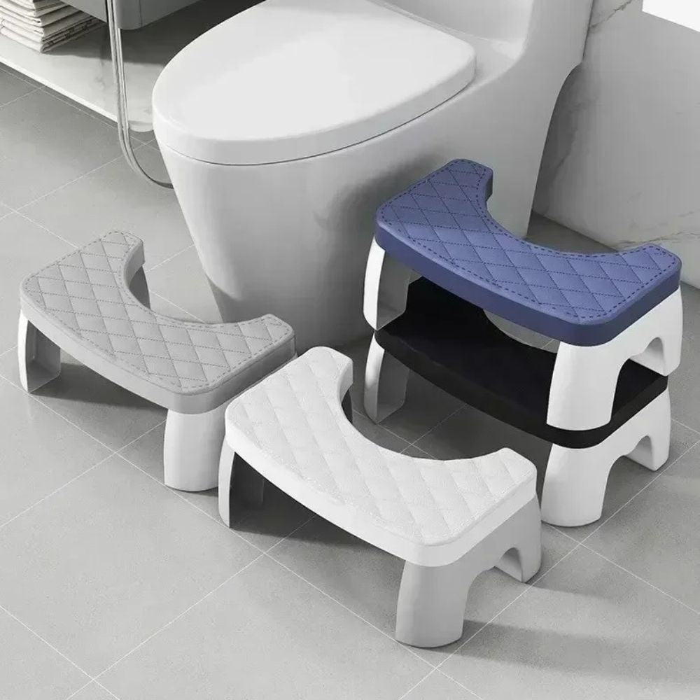 Tabouret de Toilette Compact Antidérapant