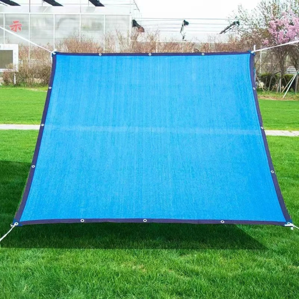 Voile d'ombre en maille extérieure pour patio