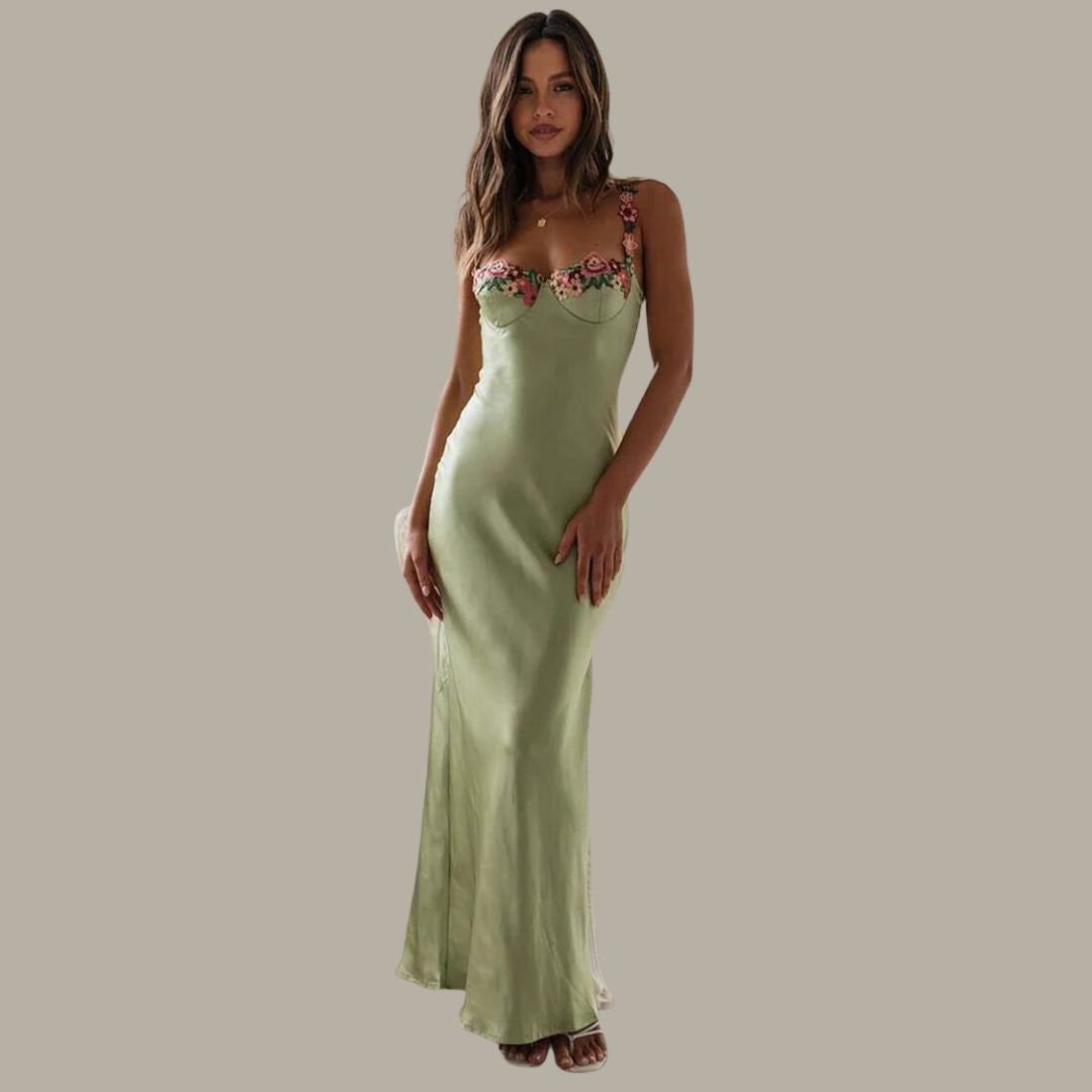 Anji | Élégant Maxi Robe Femme