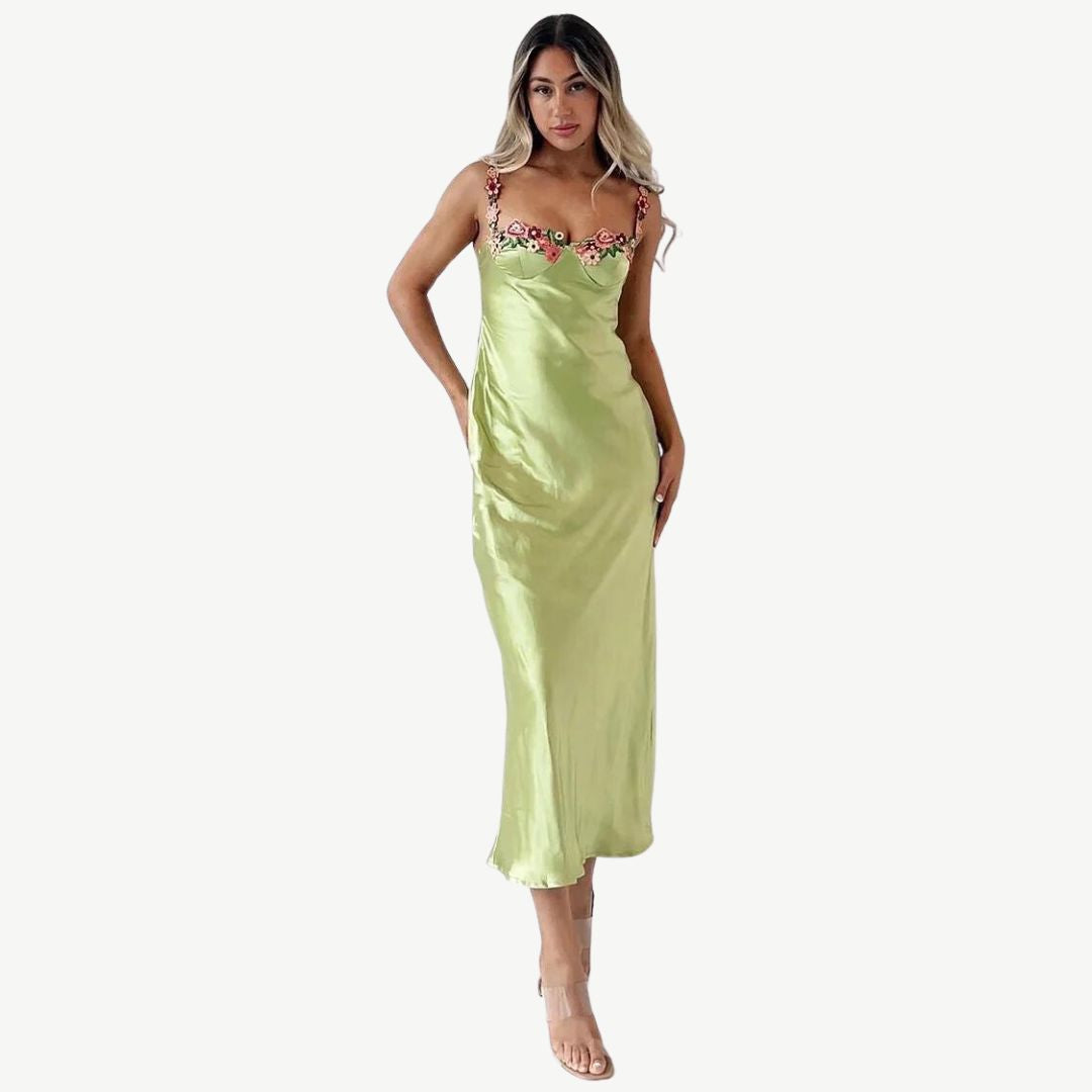 Anji | Élégant Maxi Robe Femme