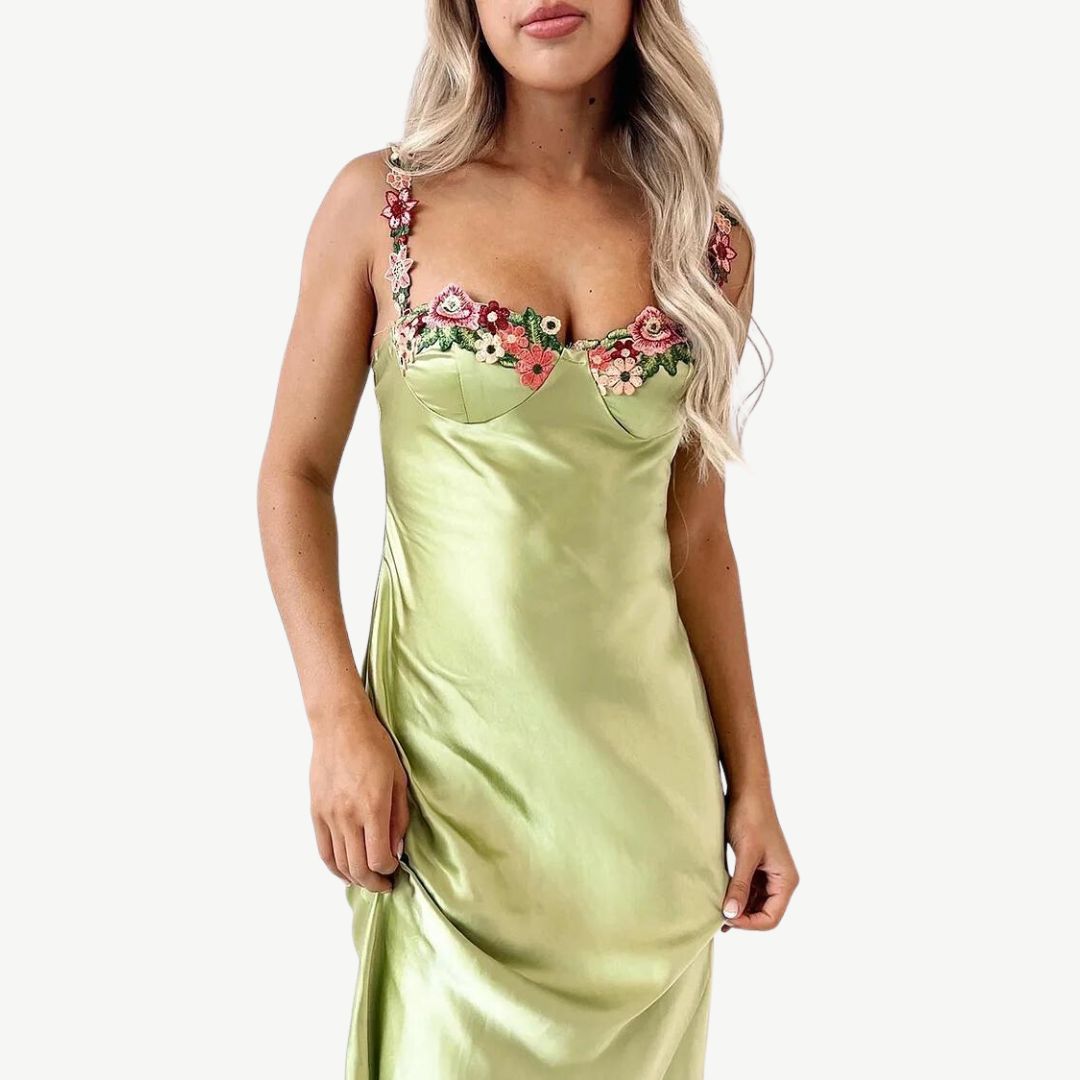 Anji | Élégant Maxi Robe Femme
