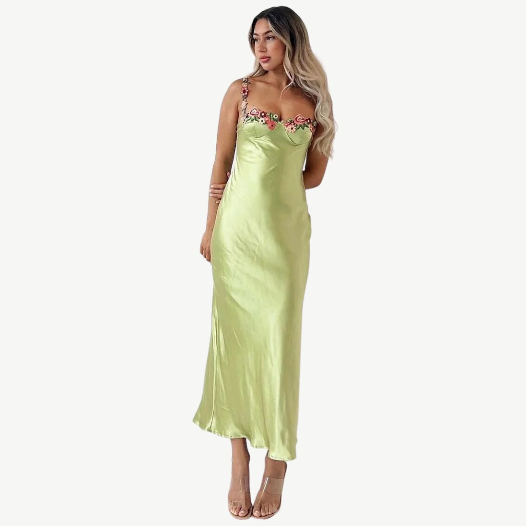 Anji | Élégant Maxi Robe Femme