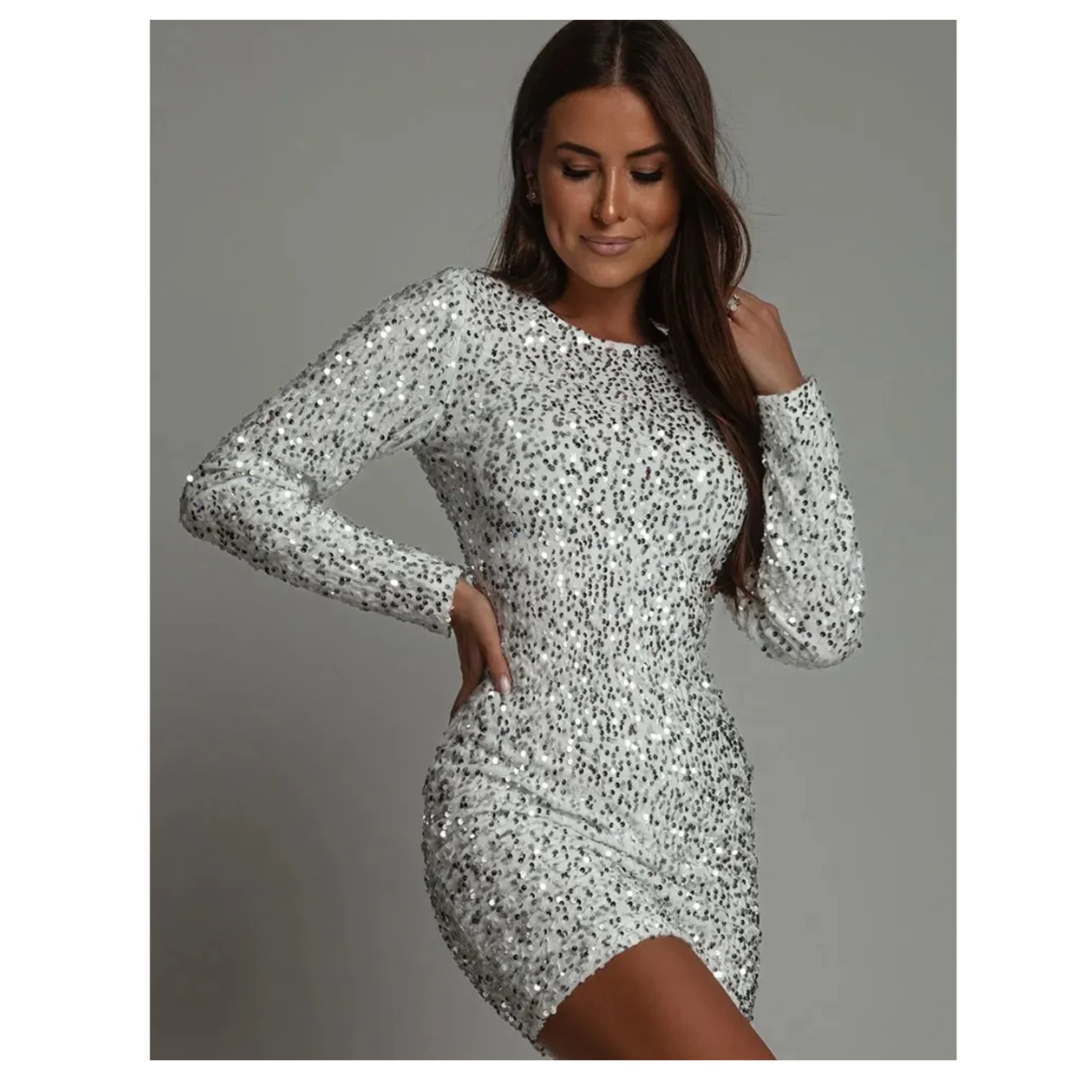 Sequin dress for women | Mini
