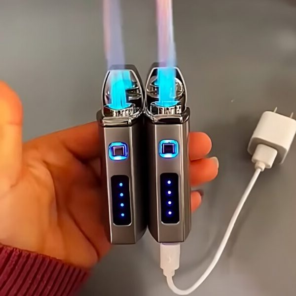 Briquet Torche Électrique avec Câble de Chargement Micro USB
