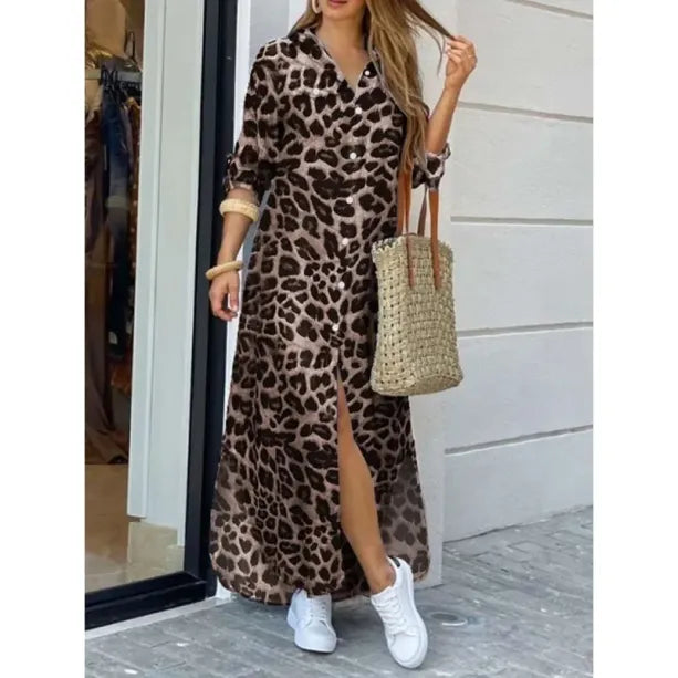 Thealin | Robe longue pour femmes | Noir
