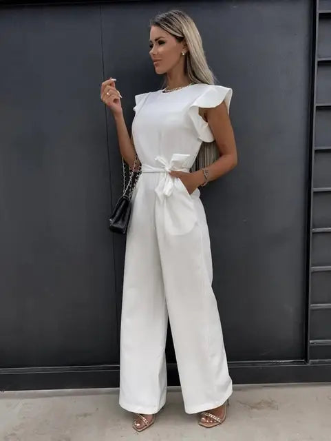 Otelia | Elegant jumpsuit with wide legs