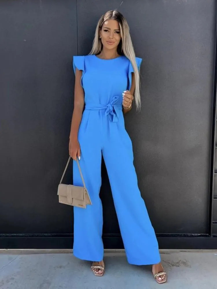 Otelia | Elegant jumpsuit with wide legs