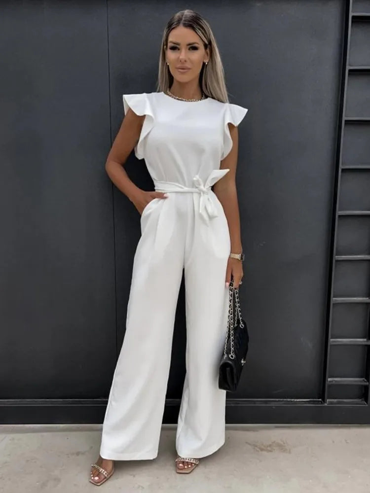 Otelia | Elegant jumpsuit with wide legs