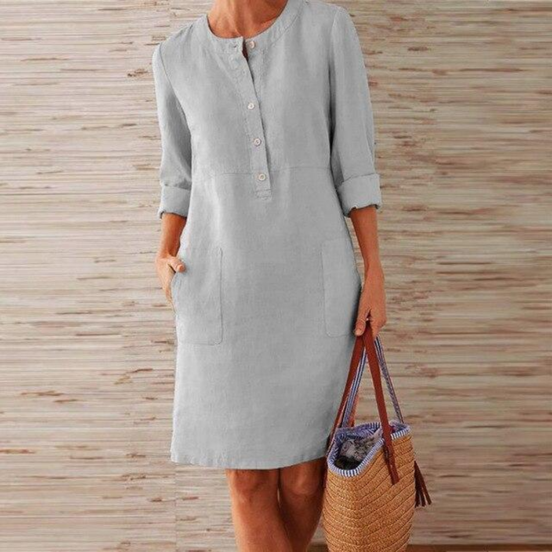 Robe Longue à Manches pour Femmes | Midi