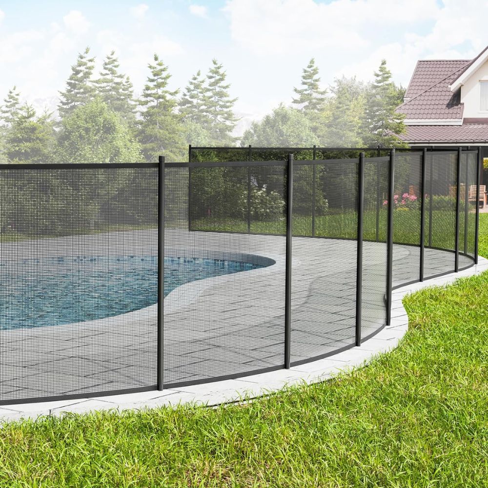 Barrière de sécurité amovible pour piscine enterrée