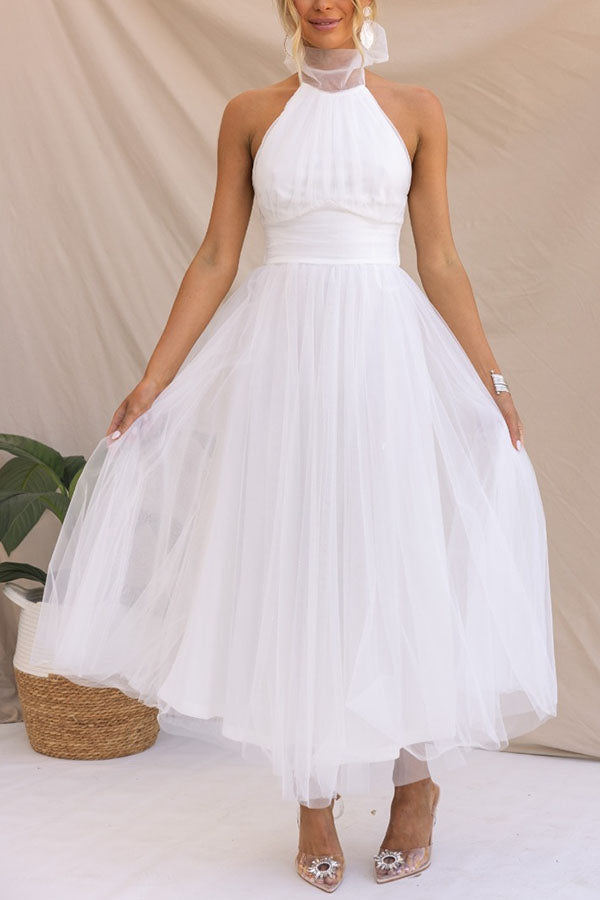 Rita | Elegant dress with long skirt