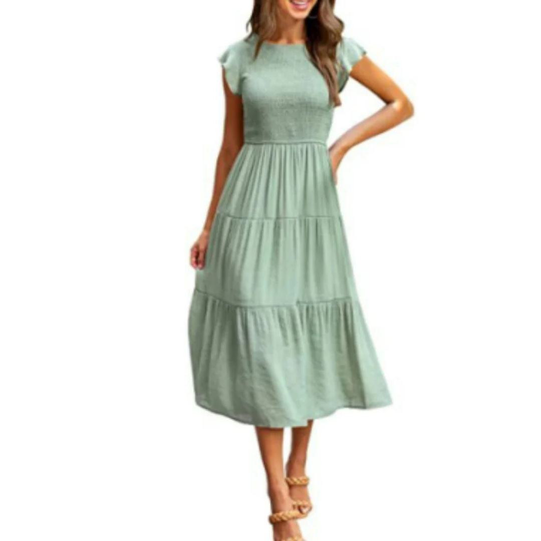 Sentina | Robe Midi Décontractée Femme