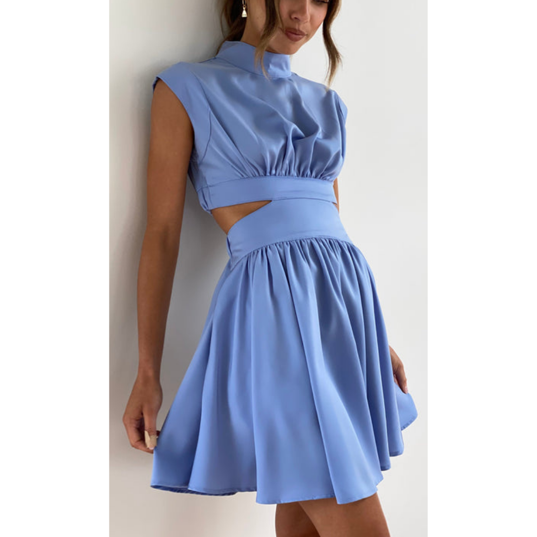 Robe Femme à Découpe Haute | Midi