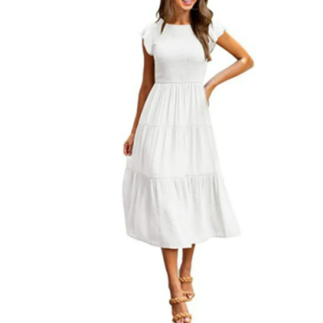 Sentina | Robe Midi Décontractée Femme