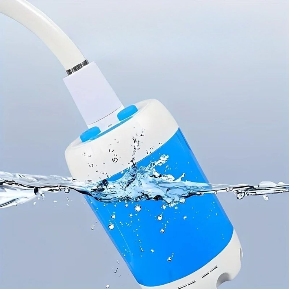 Tête de Douche Portable à Pompe à Eau Rechargeable par USB