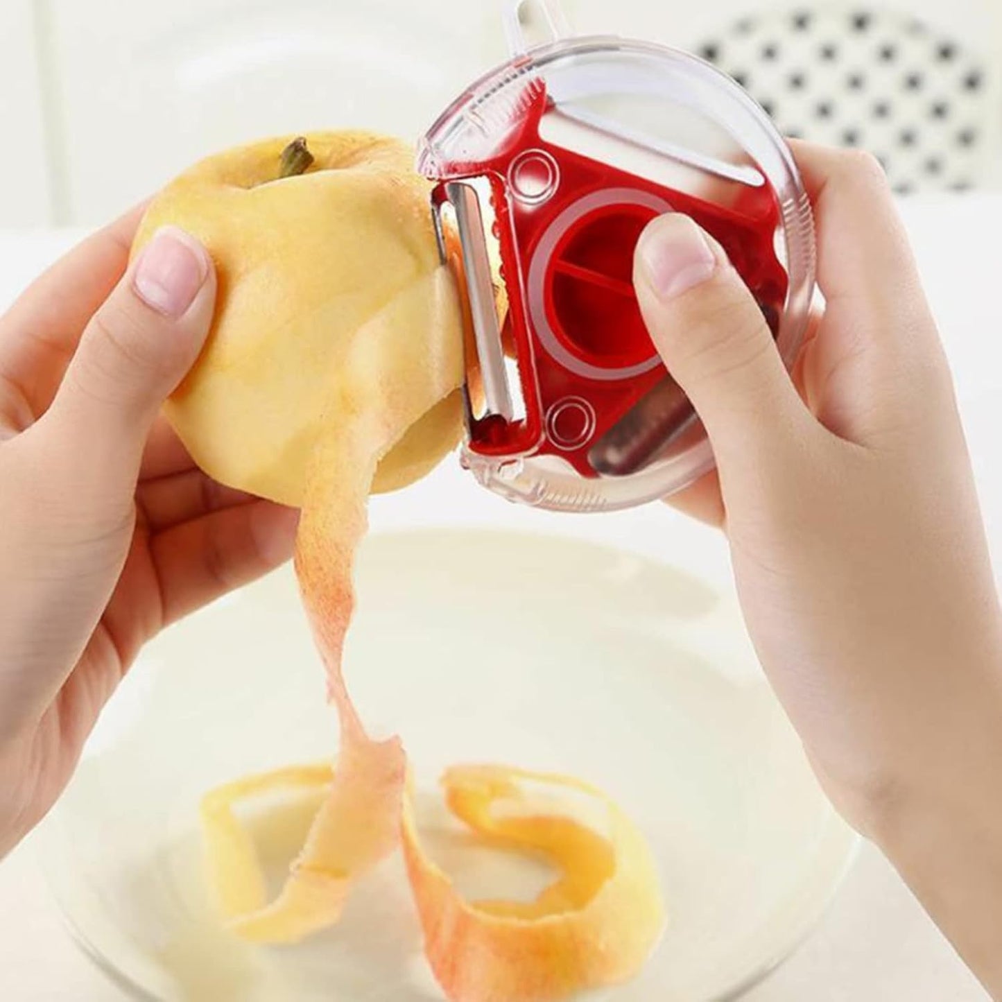 Éplucheur Râpeur 3-en-1 Outil de Cuisine