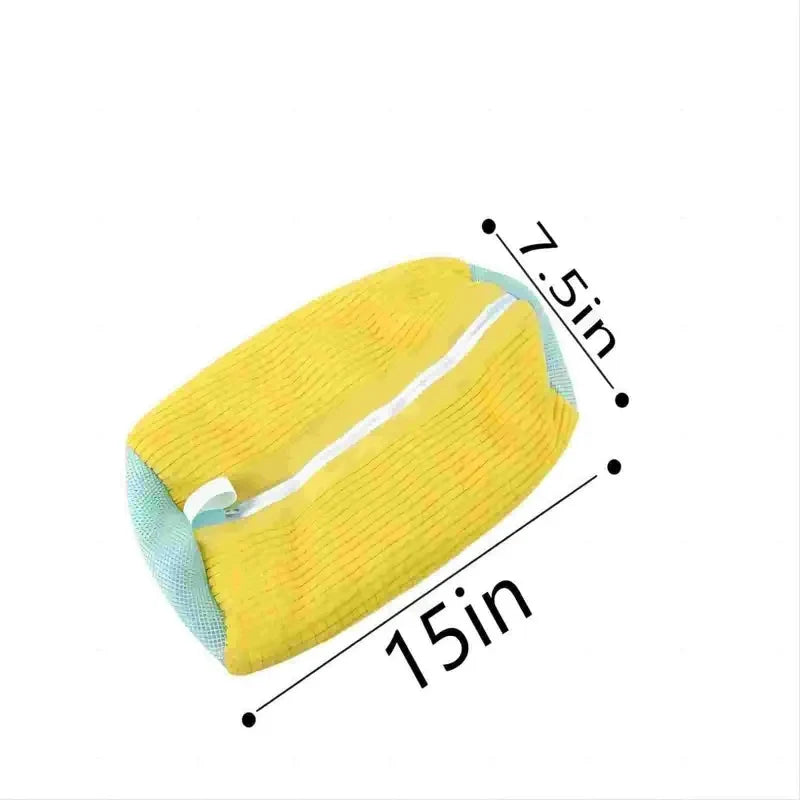 Sac de Lavage Réutilisable pour Chaussures - Sac de Lavage Zippé pour Machines à Laver, Kit de Nettoyage Parfait pour Sneakers et Tennis pour un Éclat Sans Saleté