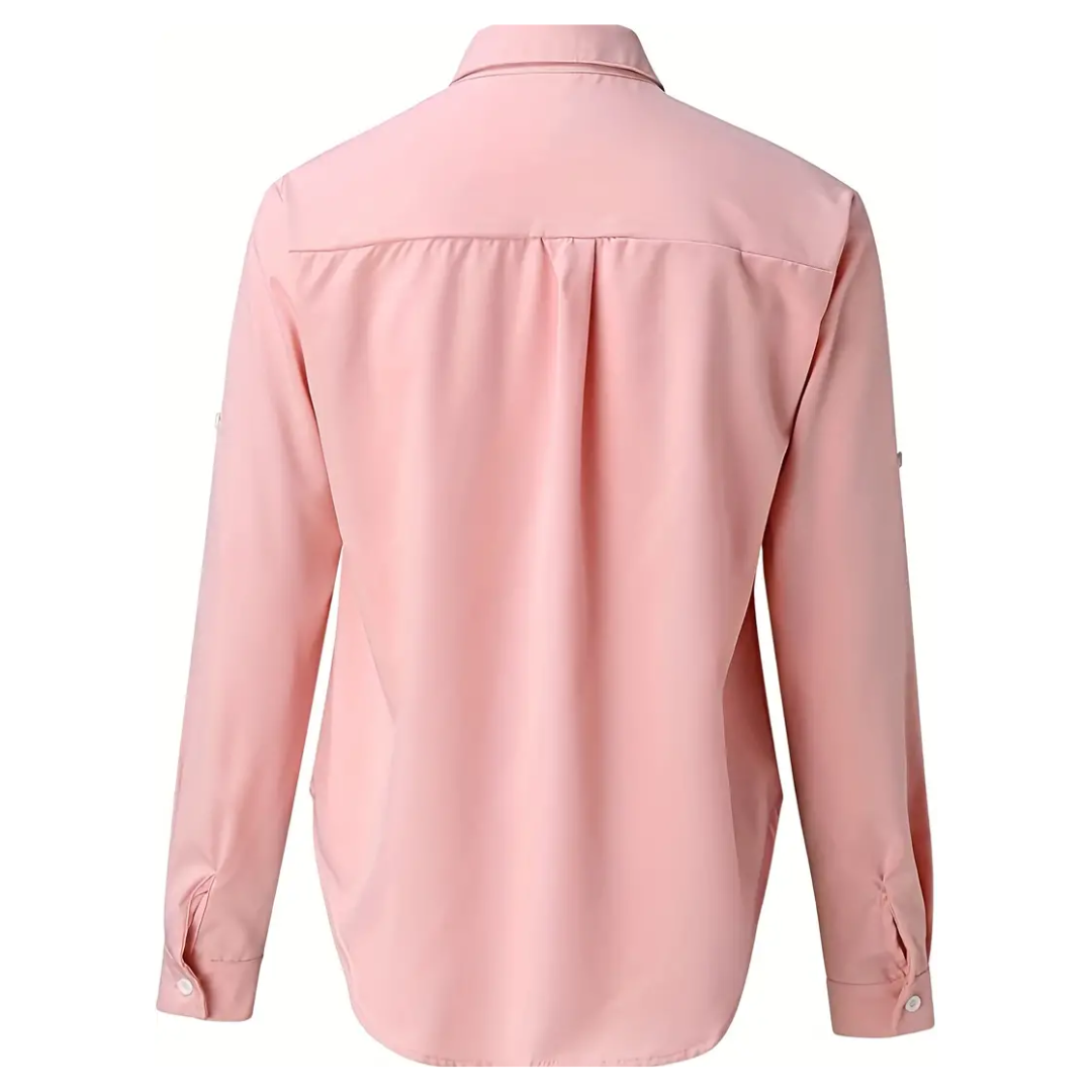 Salena | Femme Élégante Blouse | Manches Longues