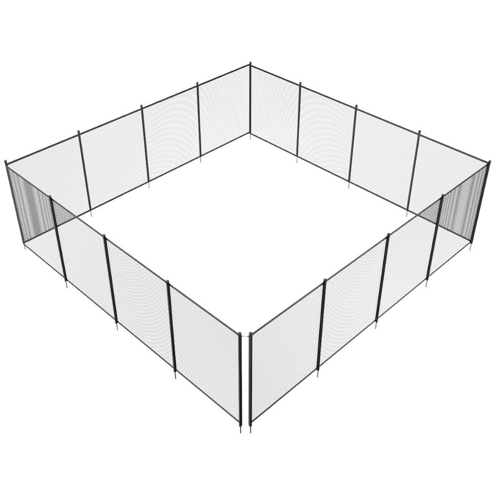 Barrière de sécurité amovible pour piscine enterrée