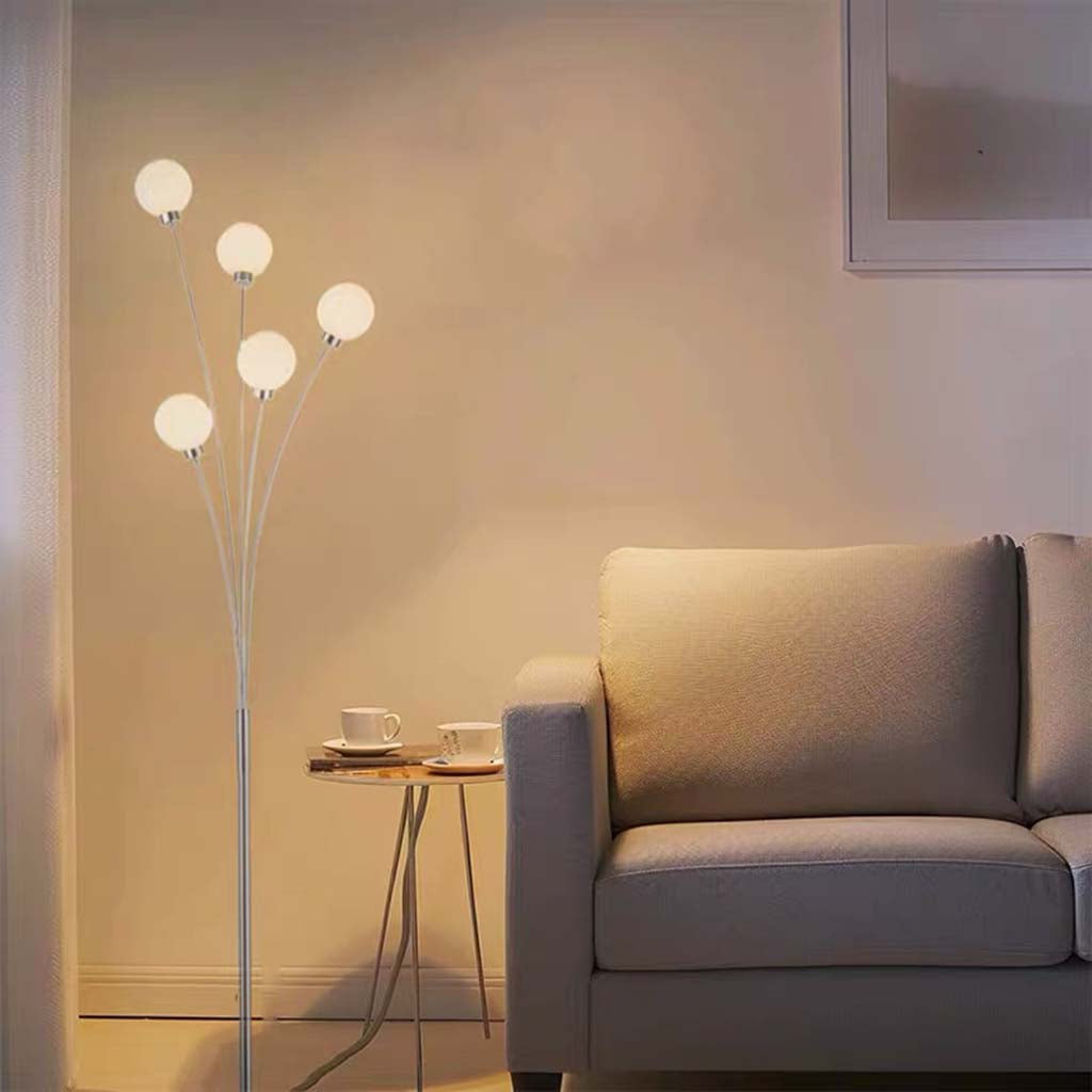 Lampe d'ambiance sphérique en verre moderne et unique