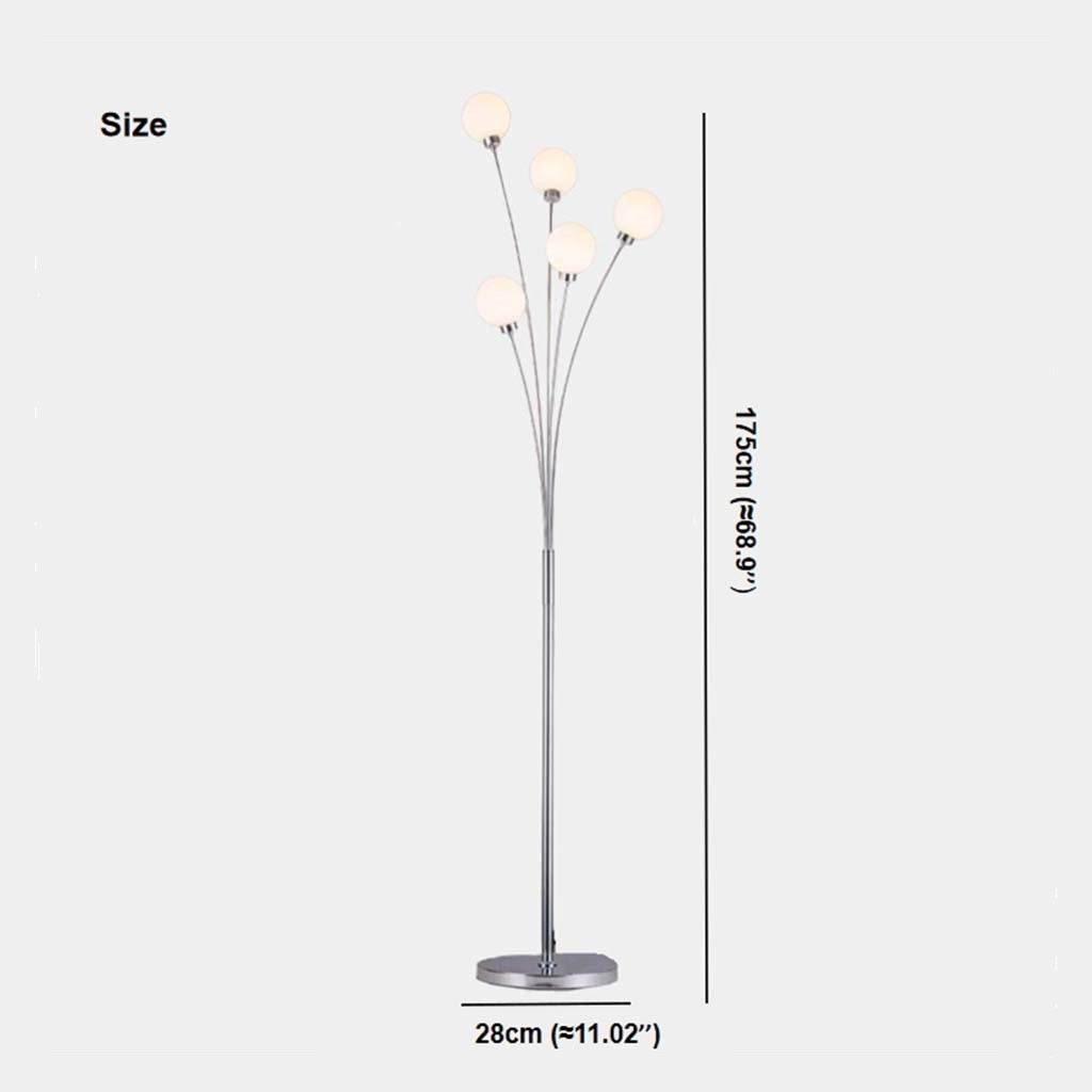 Lampe d'ambiance sphérique en verre moderne et unique