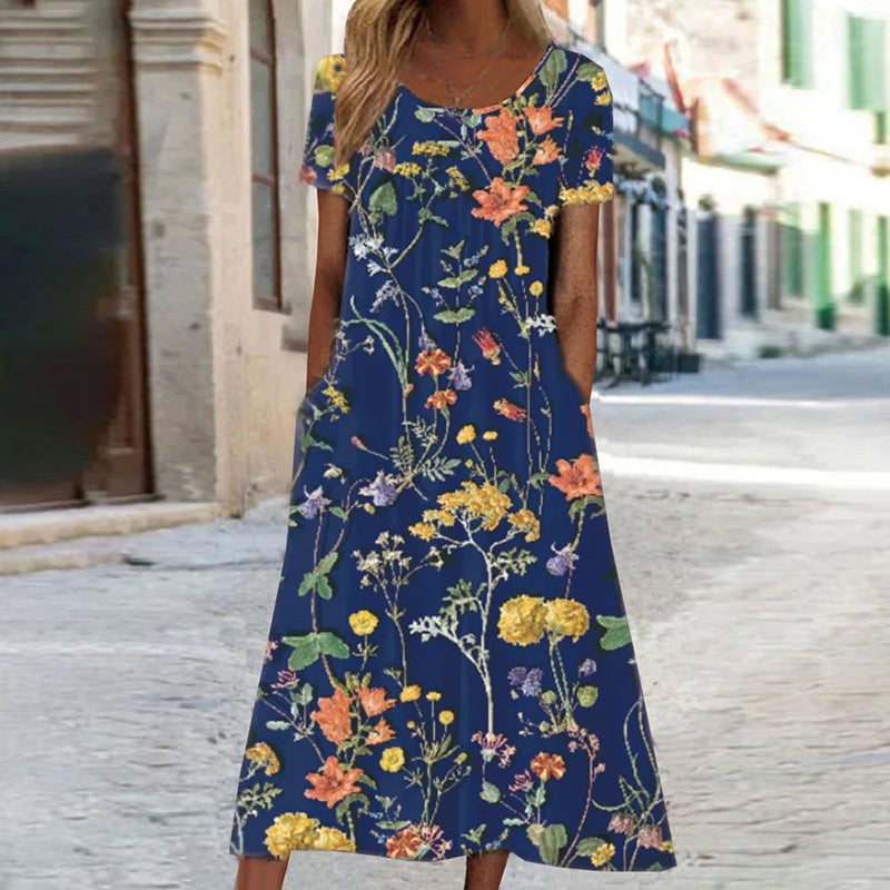 Fia | Robe à motifs floraux pour femmes
