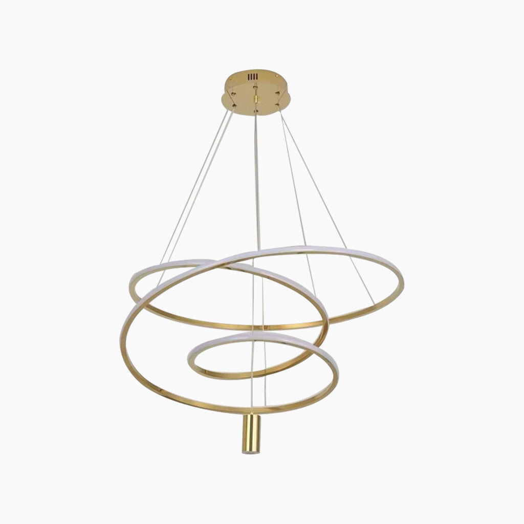 Suspension LED en Forme de Cercle Irregulier Chic Orbit