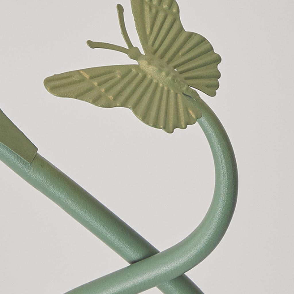 Lampe sur pied crème acrylique fleur muguet, 3 couleurs