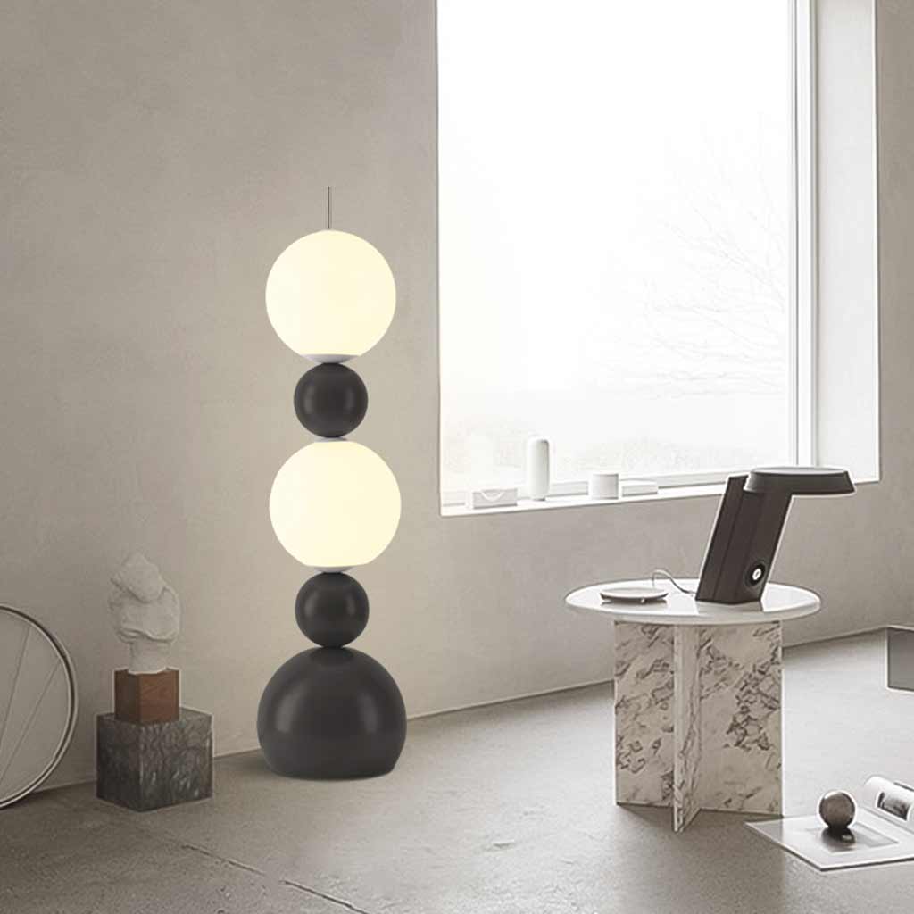 Lampe sur pied Créative boule calebasse bal dimmable LED