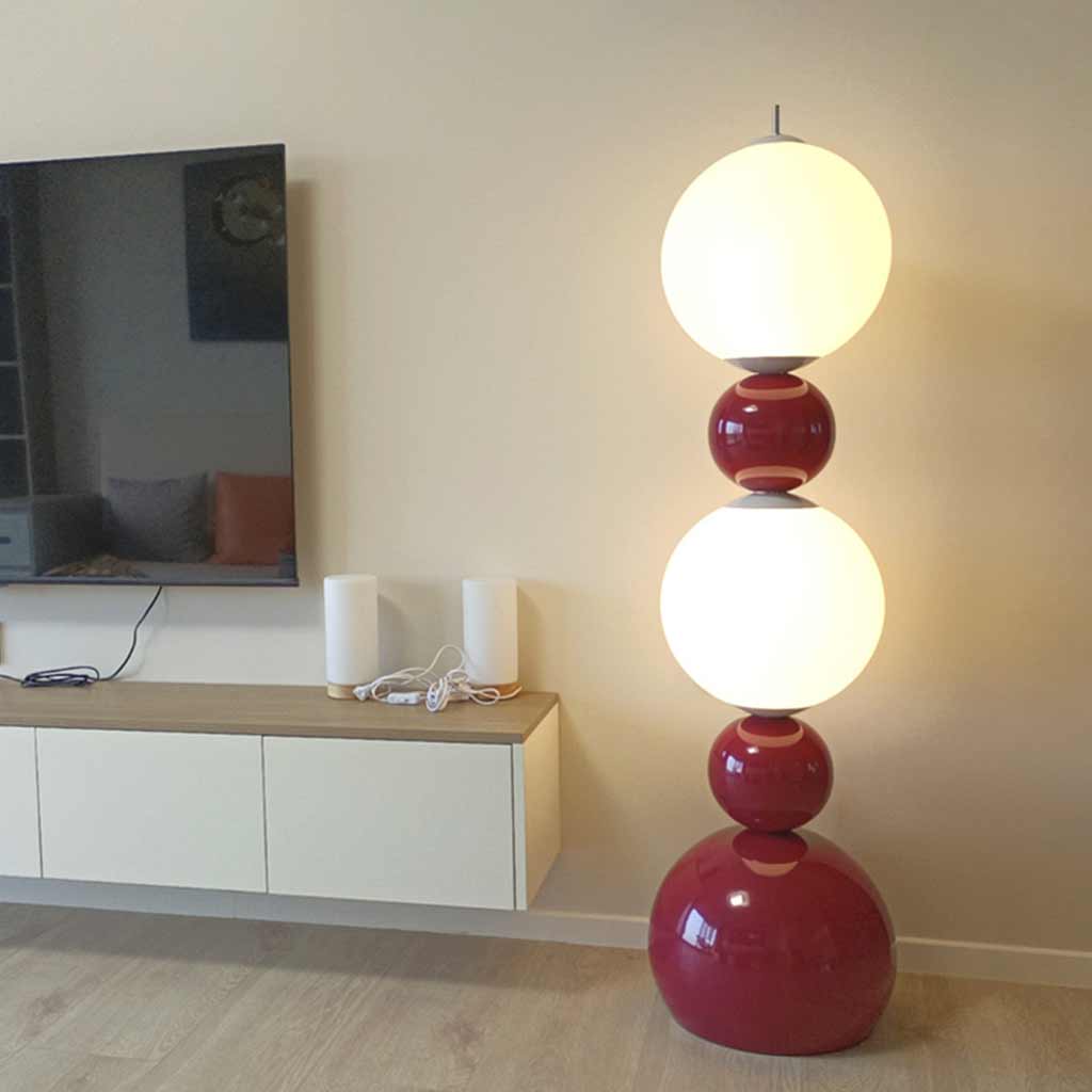 Lampe sur pied Créative boule calebasse bal dimmable LED