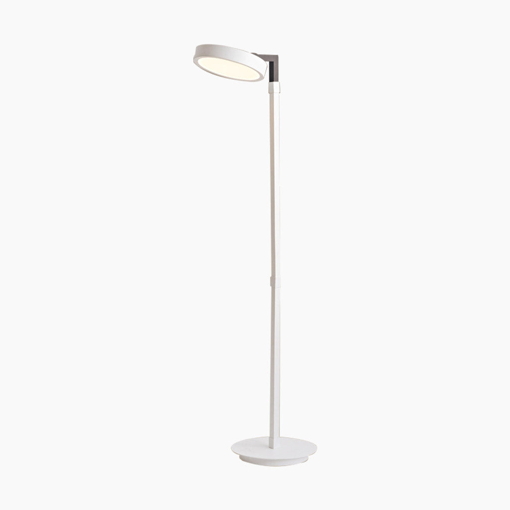 Lampadaire Dimmable Réglable LED Minimaliste, Blanc