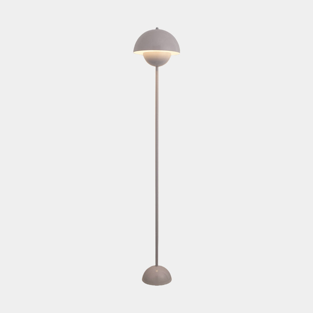 Lampe sur pied champignon en fer LED d'angle, 5 couleurs