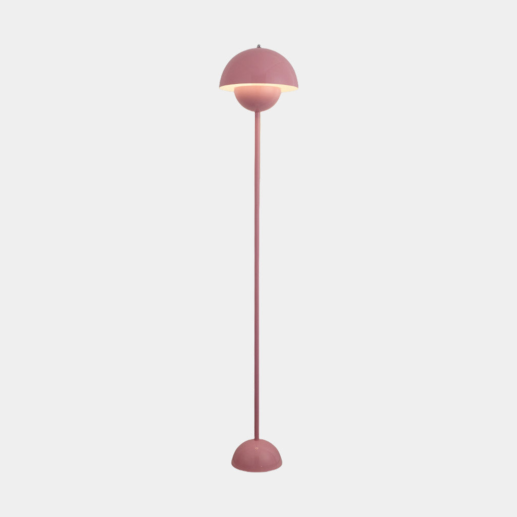 Lampe sur pied champignon en fer LED d'angle, 5 couleurs