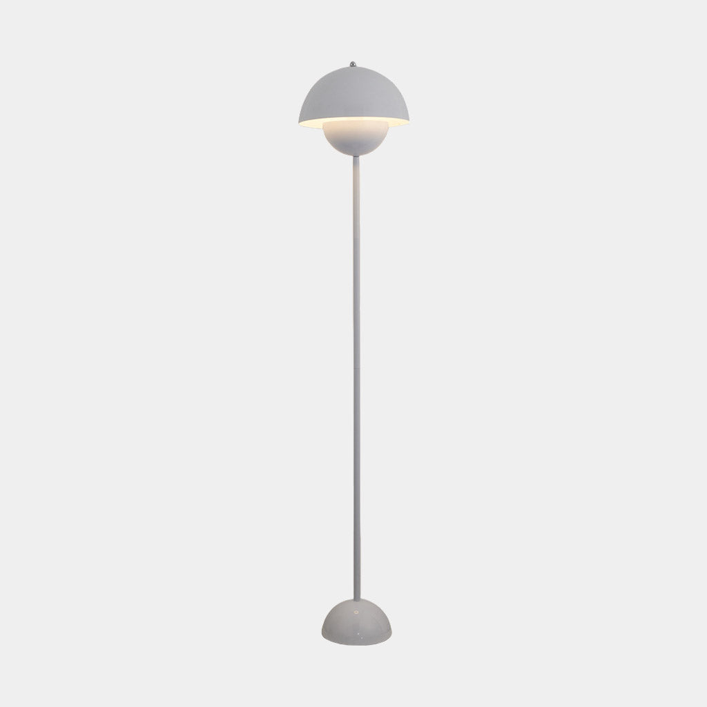 Lampe sur pied champignon en fer LED d'angle, 5 couleurs