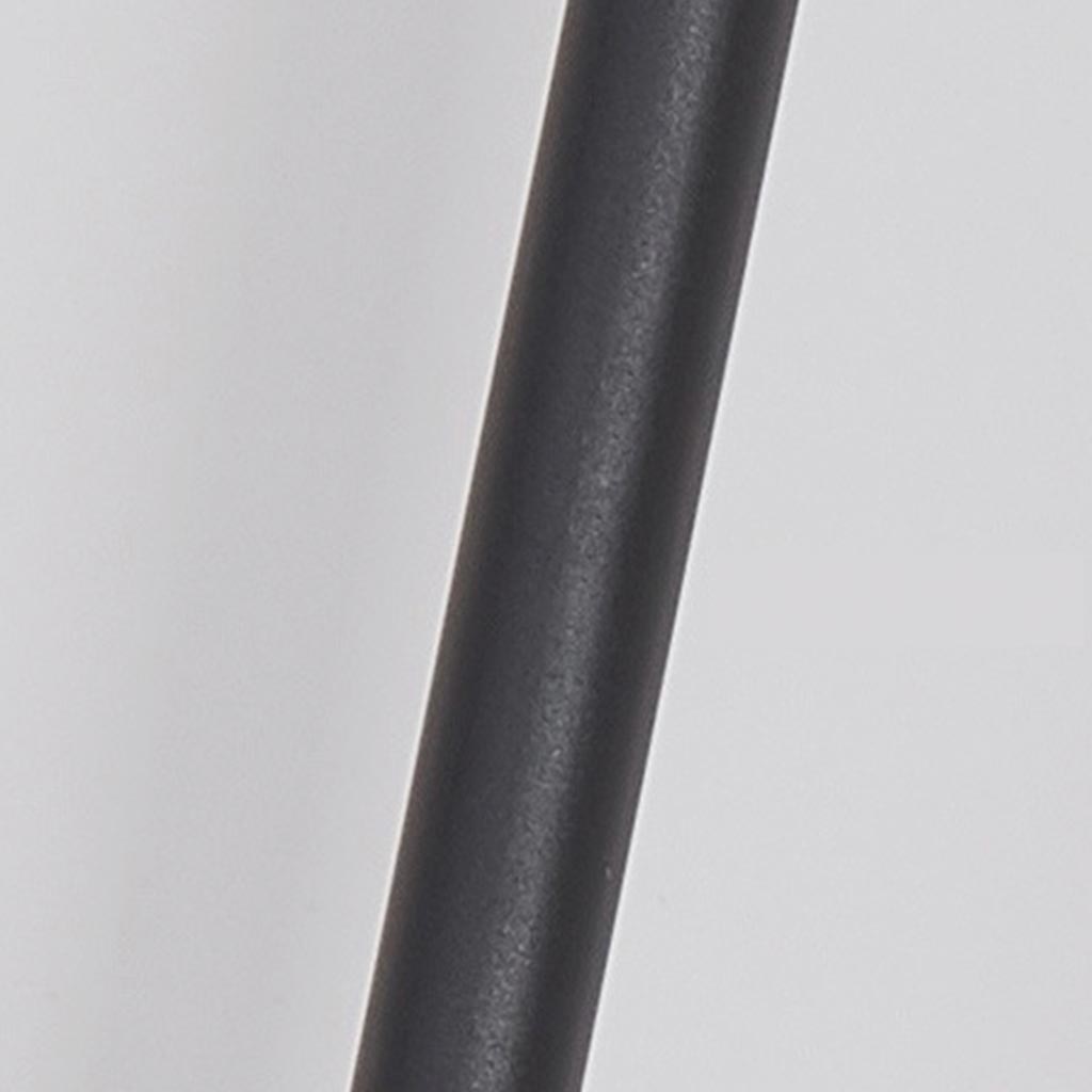 Lampadaire minimaliste, linéaire et dimmable LED, noir / blanc