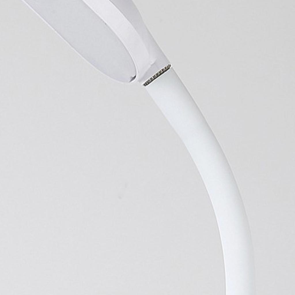 Lampadaire moderne en arc dimmable LED, noir / blanc