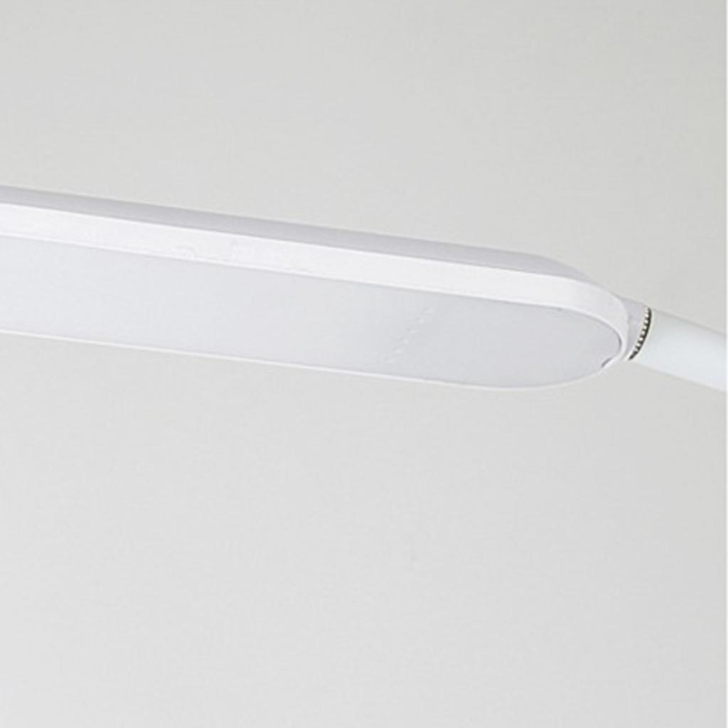 Lampadaire moderne en arc dimmable LED, noir / blanc
