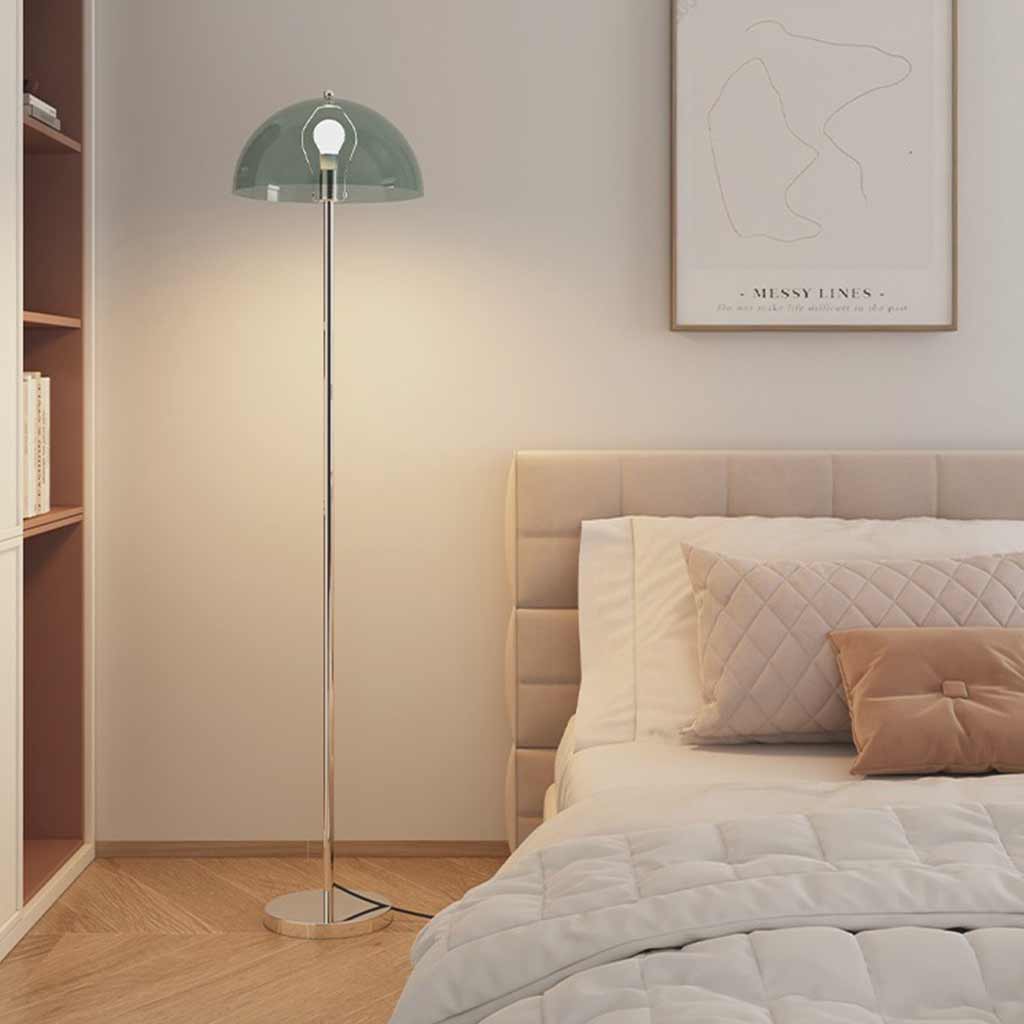 Lampe sur pied en acrylique du Nord avec dôme Madelmeer