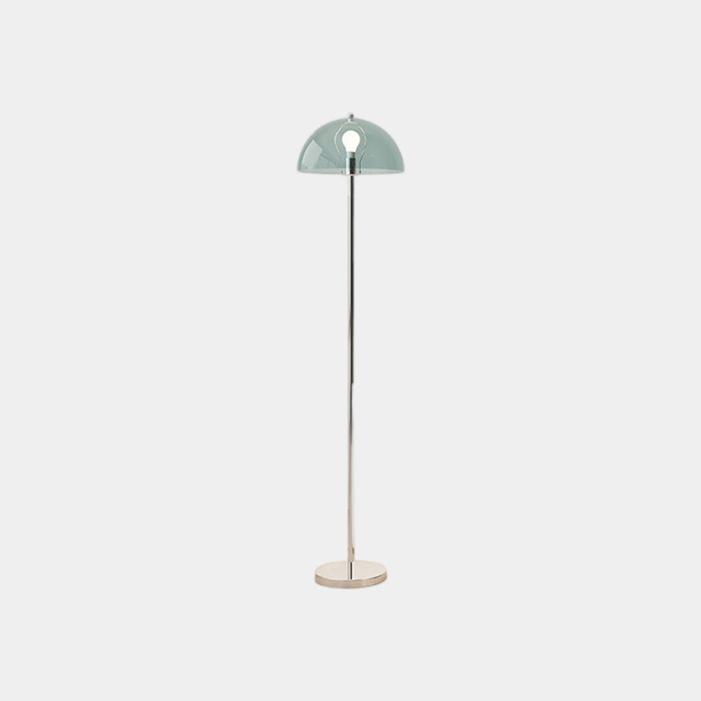 Lampe sur pied en acrylique du Nord avec dôme Madelmeer