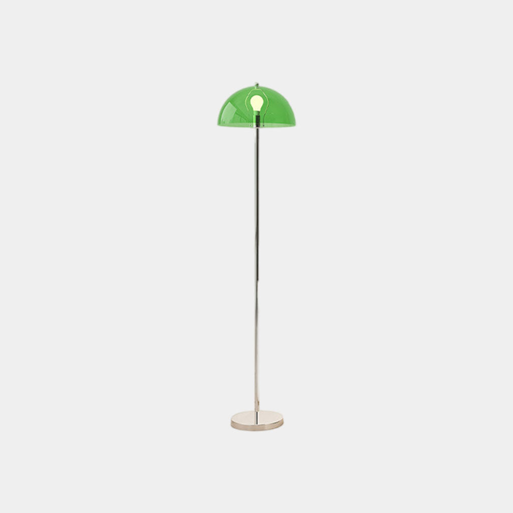 Lampe sur pied en acrylique du Nord avec dôme Madelmeer
