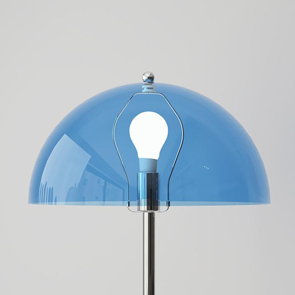Lampe sur pied en acrylique du Nord avec dôme Madelmeer