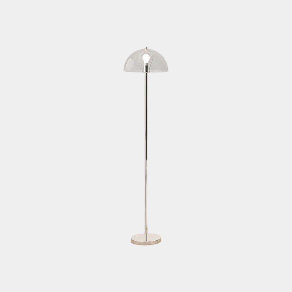 Lampe sur pied en acrylique du Nord avec dôme Madelmeer