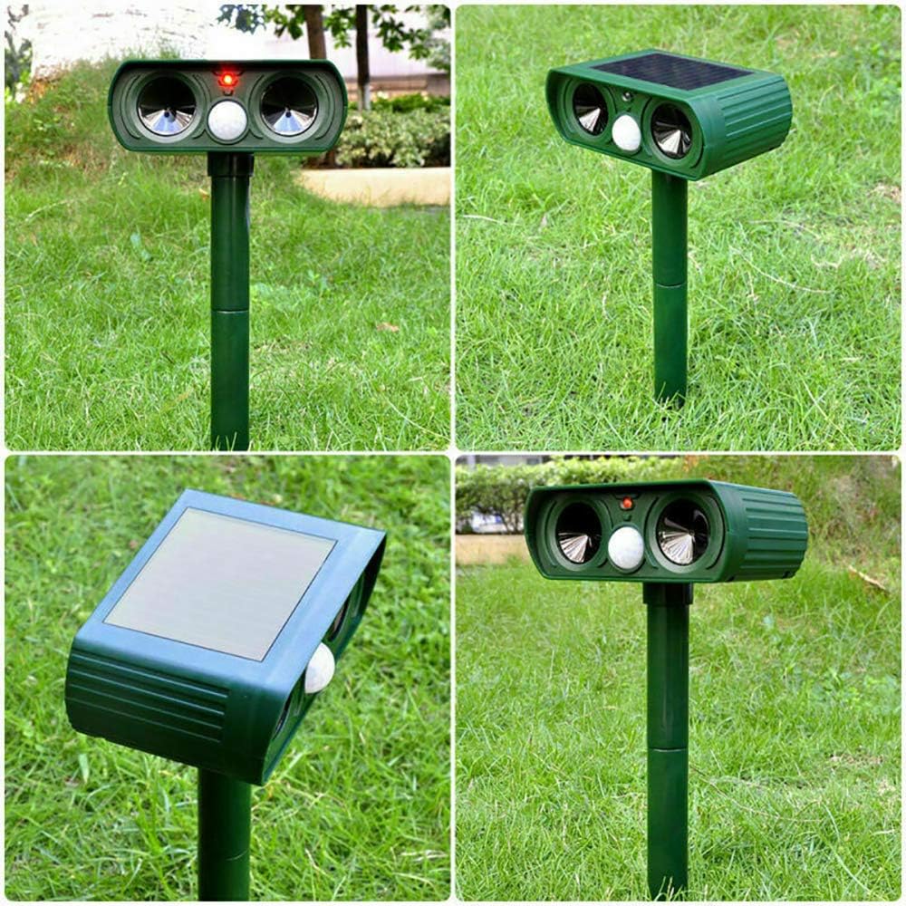 Répulsif Ultrasonique Solaire pour Animaux