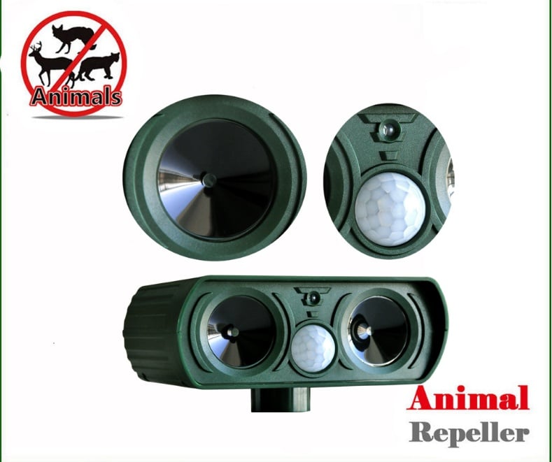 Répulsif Ultrasonique Solaire pour Animaux