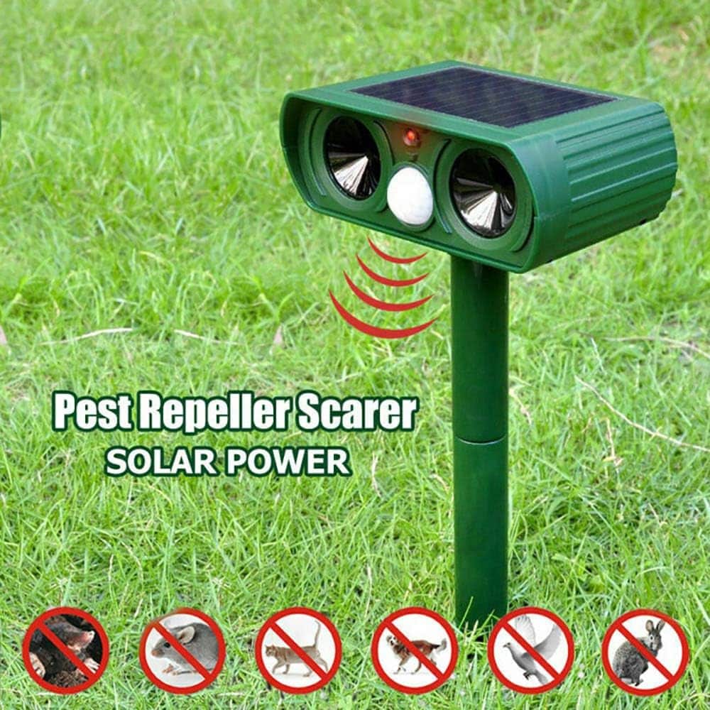 Répulsif Ultrasonique Solaire pour Animaux