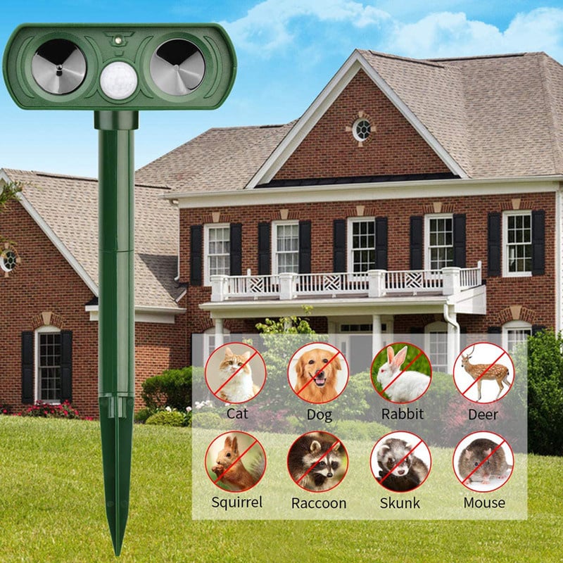 Répulsif Ultrasonique Solaire pour Animaux