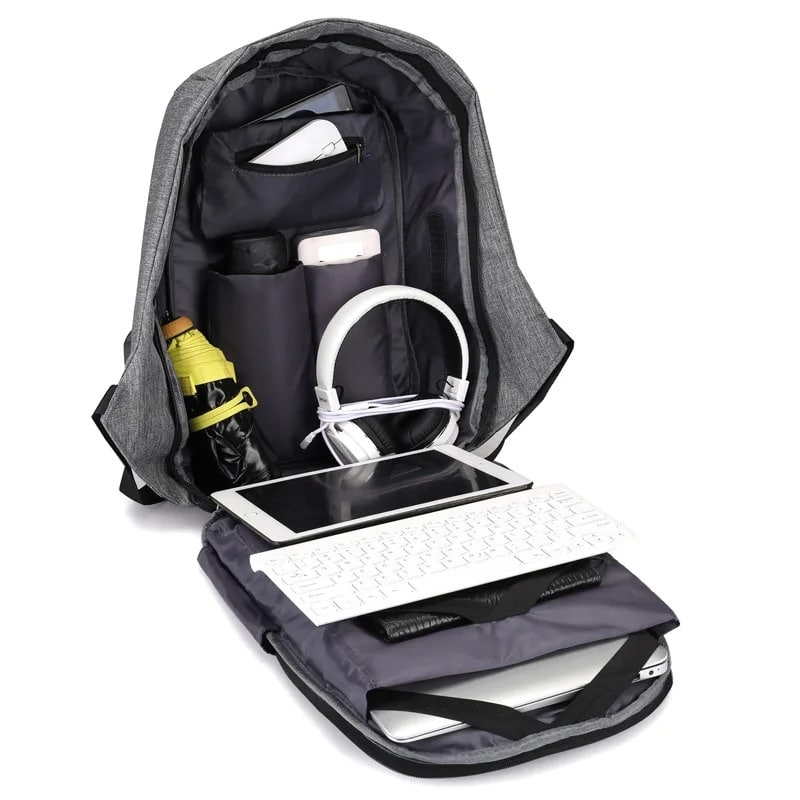Waterproof and anti-theft multifunctional backpack